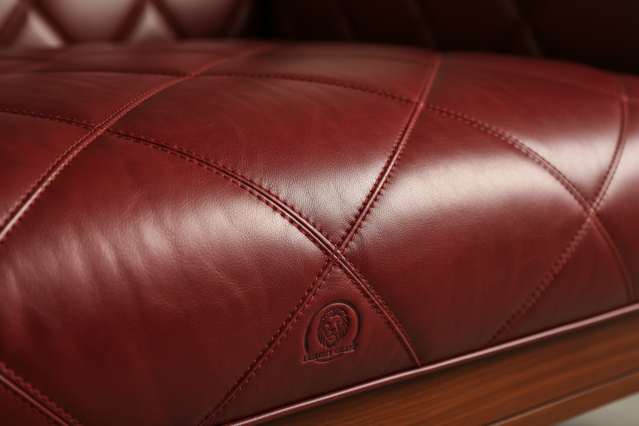 Red Leather Texture