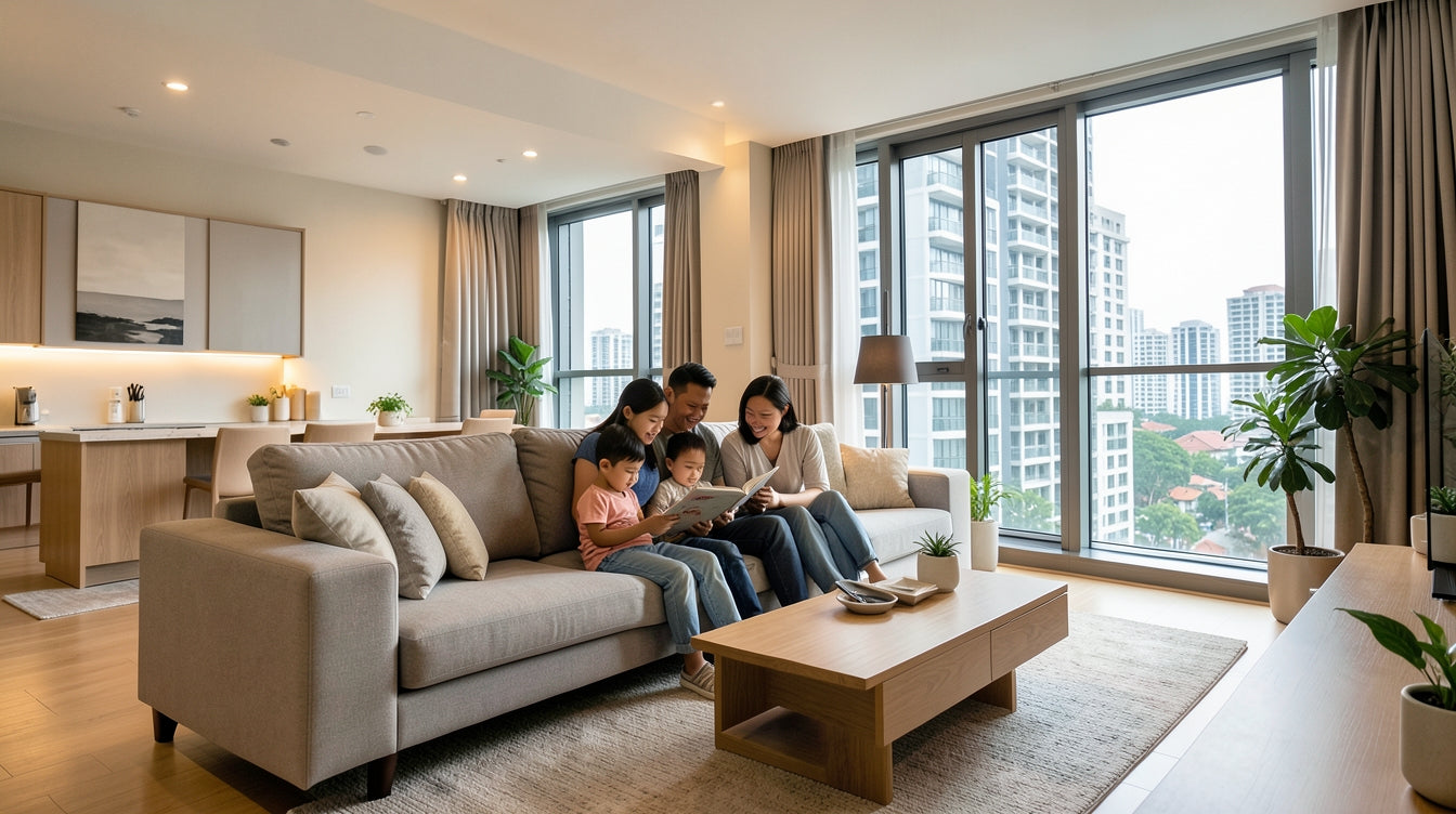 Leather Sofa vs Fabric Sofa: Which Is Better for Singapore Homes? - Singapore Home Interior