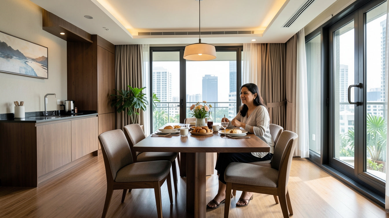 The Complete Guide to Dining Table Shapes for Singapore Homes - Singapore Home Interior