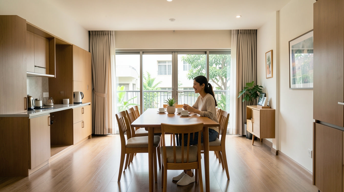 Round vs Rectangular Dining Table: Which Fits Your Space Better? - Singapore Home Interior