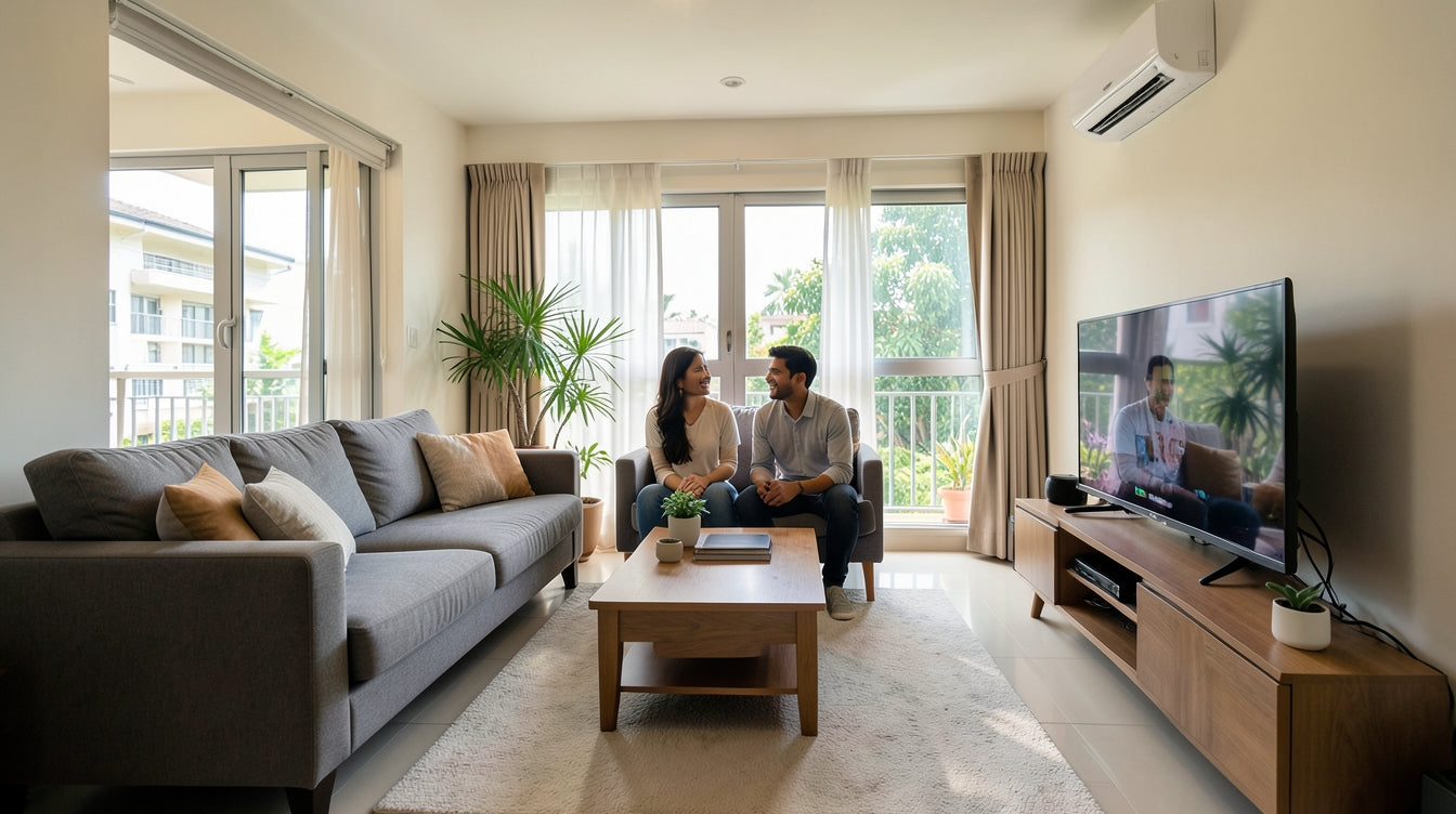 TV Console Sizing Guide: Matching Your Console to Your Living Room - Singapore Home Interior