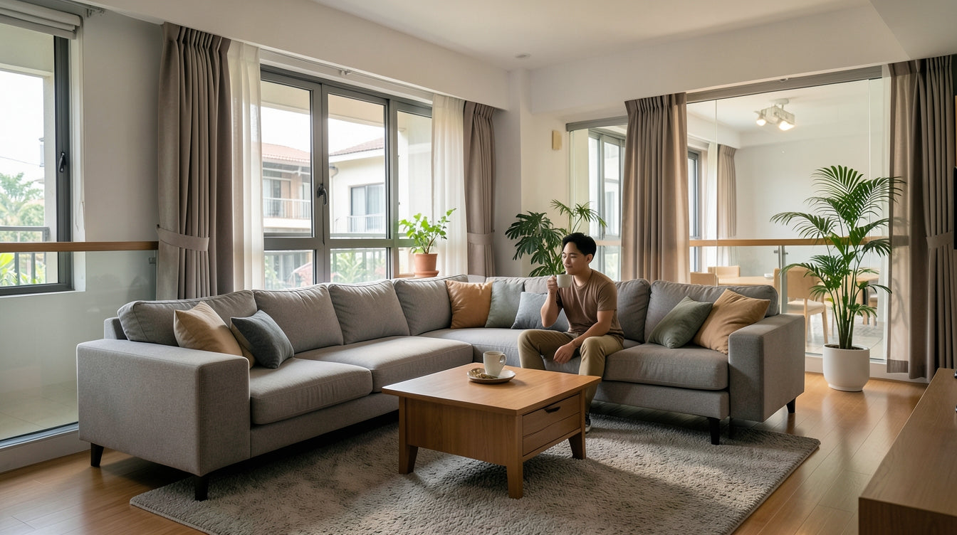 Buying Your First Sofa in Singapore: What to Focus On When Budget Is Tight - Singapore Home Interior