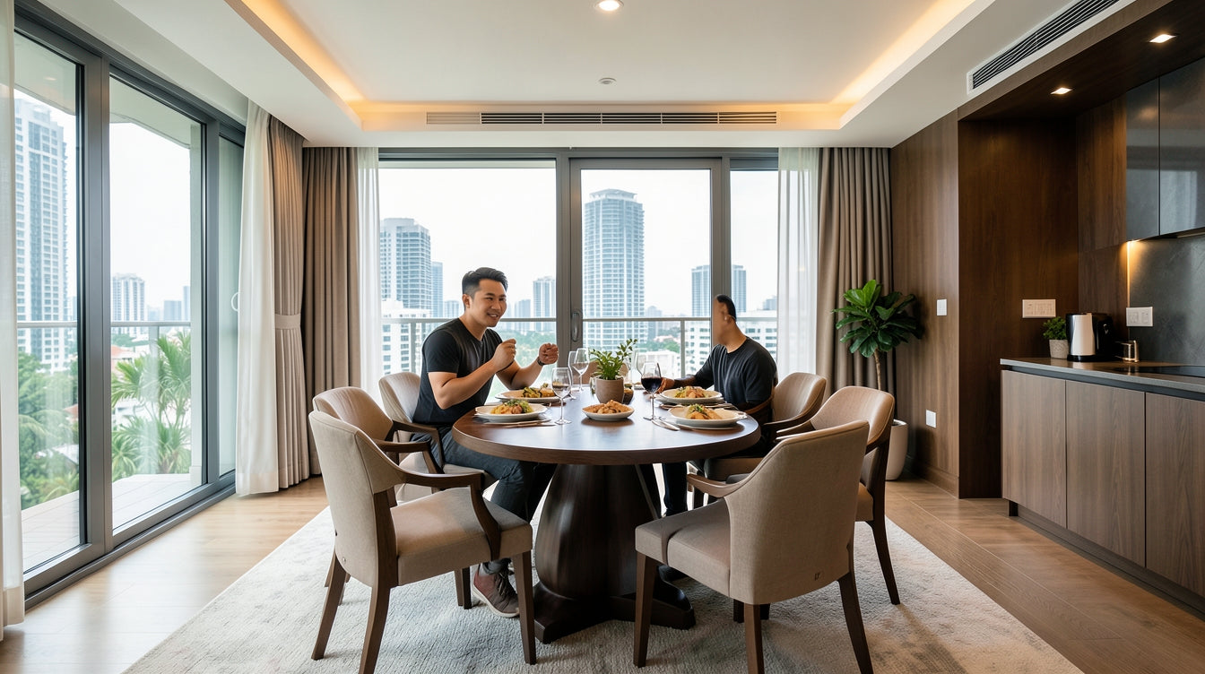 How to Buy a Dining Set That Actually Looks Coordinated - Singapore Home Interior