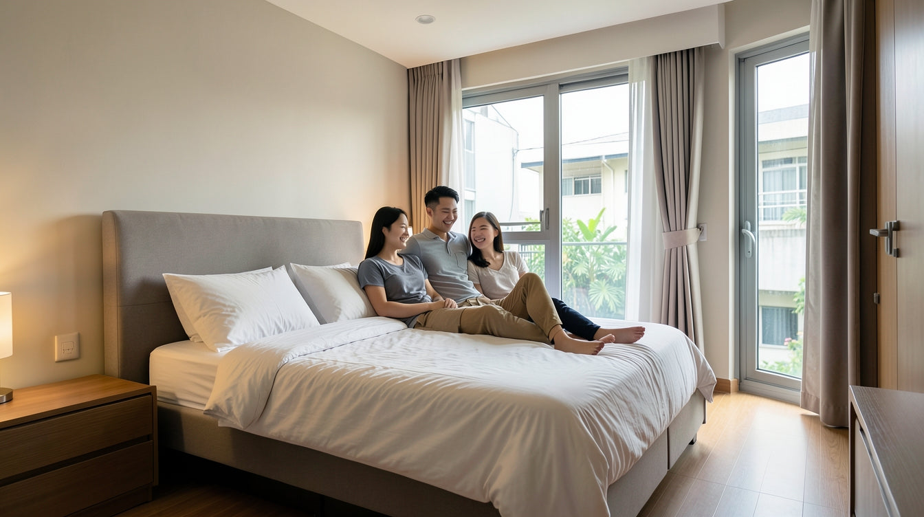 How to Choose a Wardrobe for a Bedroom Under 10 Square Metres - Singapore Home Interior