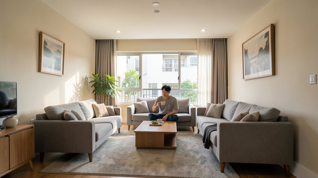Dark vs Light Wood Furniture: How Tone Changes Your Room's Feel - Singapore Home Interior