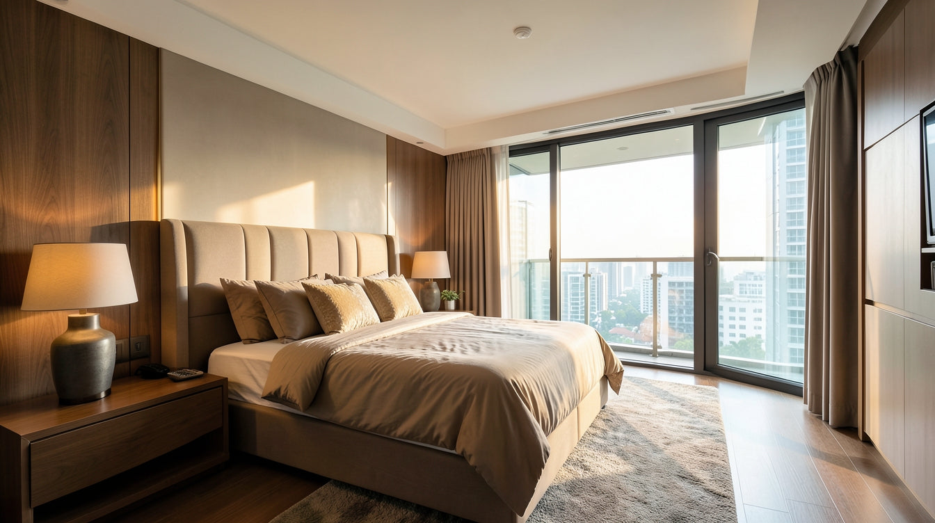 BTO Master Bedroom Layout: Making Furniture Fit Without Compromise - Singapore Home Interior