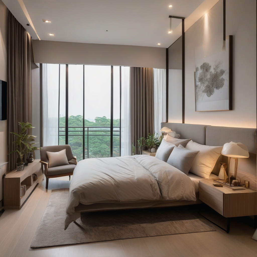 How to Make a Small HDB Bedroom Look and Feel Bigger - Singapore Home Interior