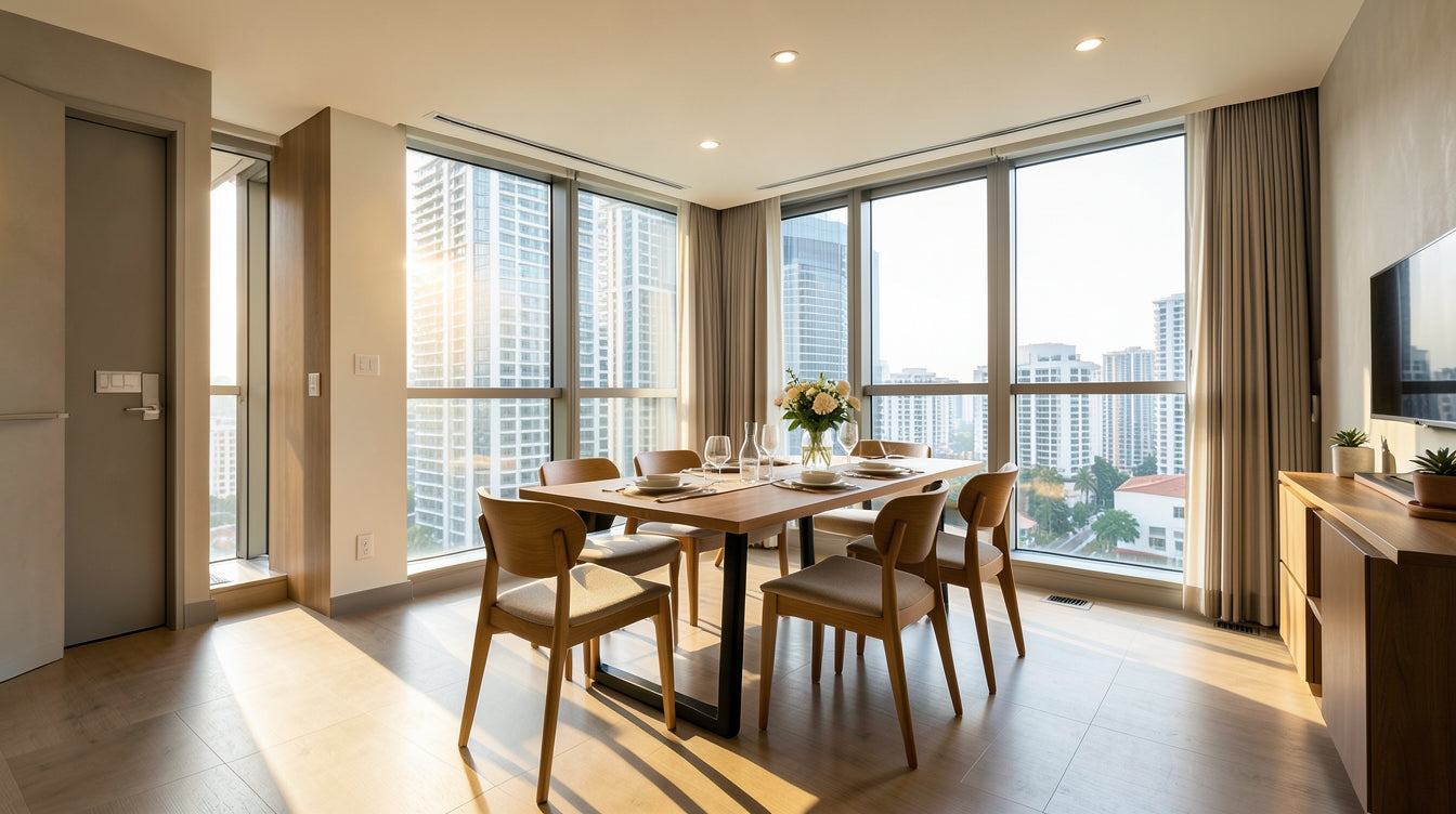 The Best Dining Tables for 3-Room BTO Flats - Singapore Home Interior