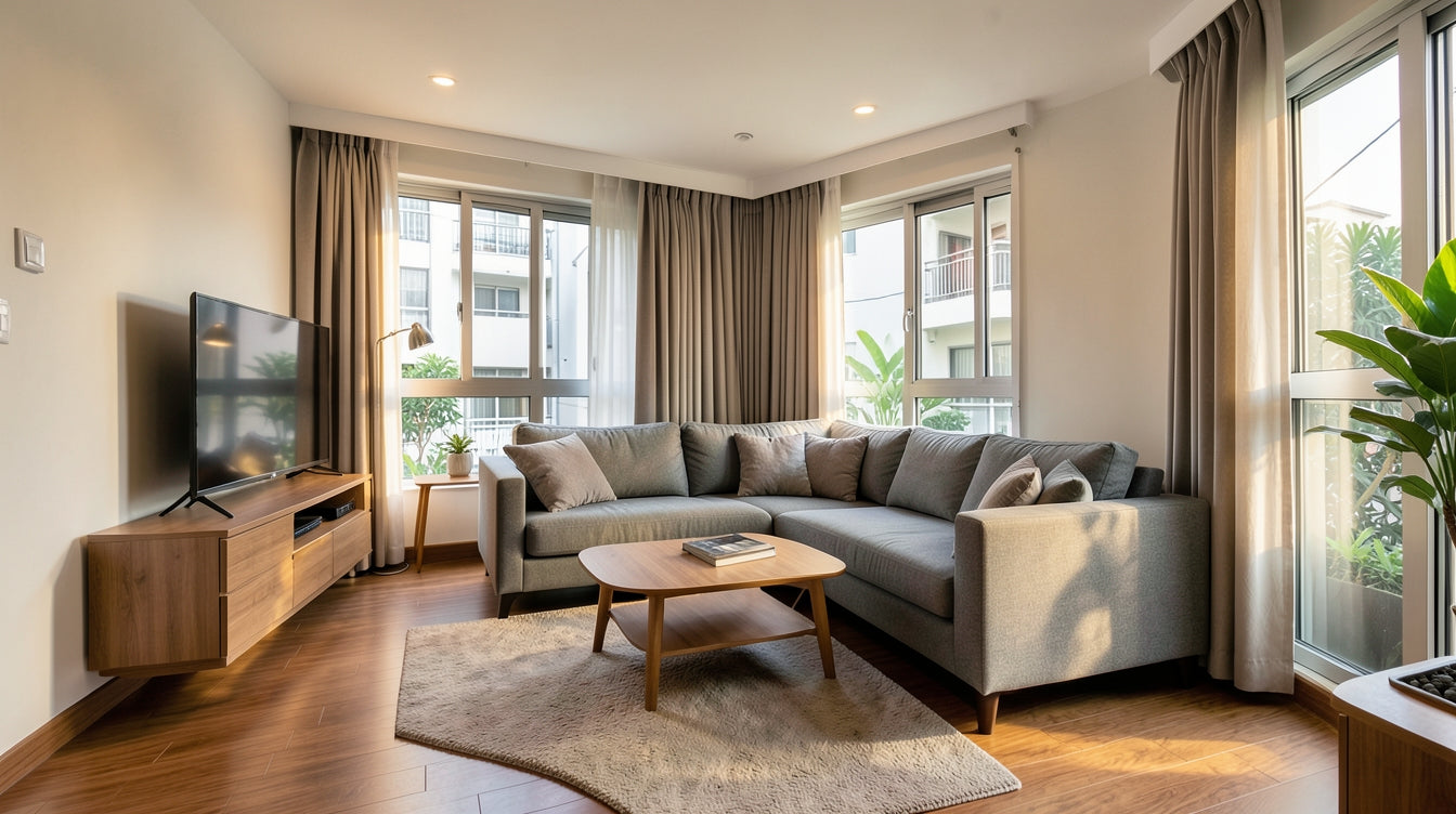 Why Corner Sofas Work Better Than You Think in Small Singapore Homes - Singapore Home Interior