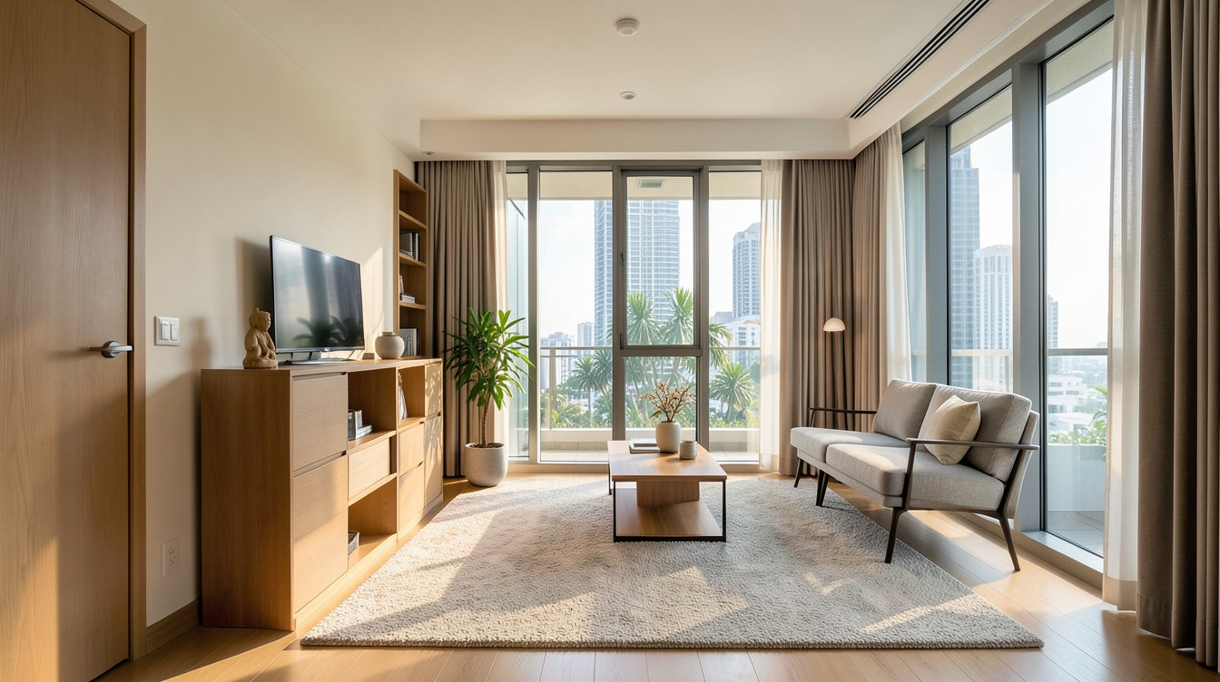 Making Your HDB Bomb Shelter Actually Useful With Furniture - Singapore Home Interior