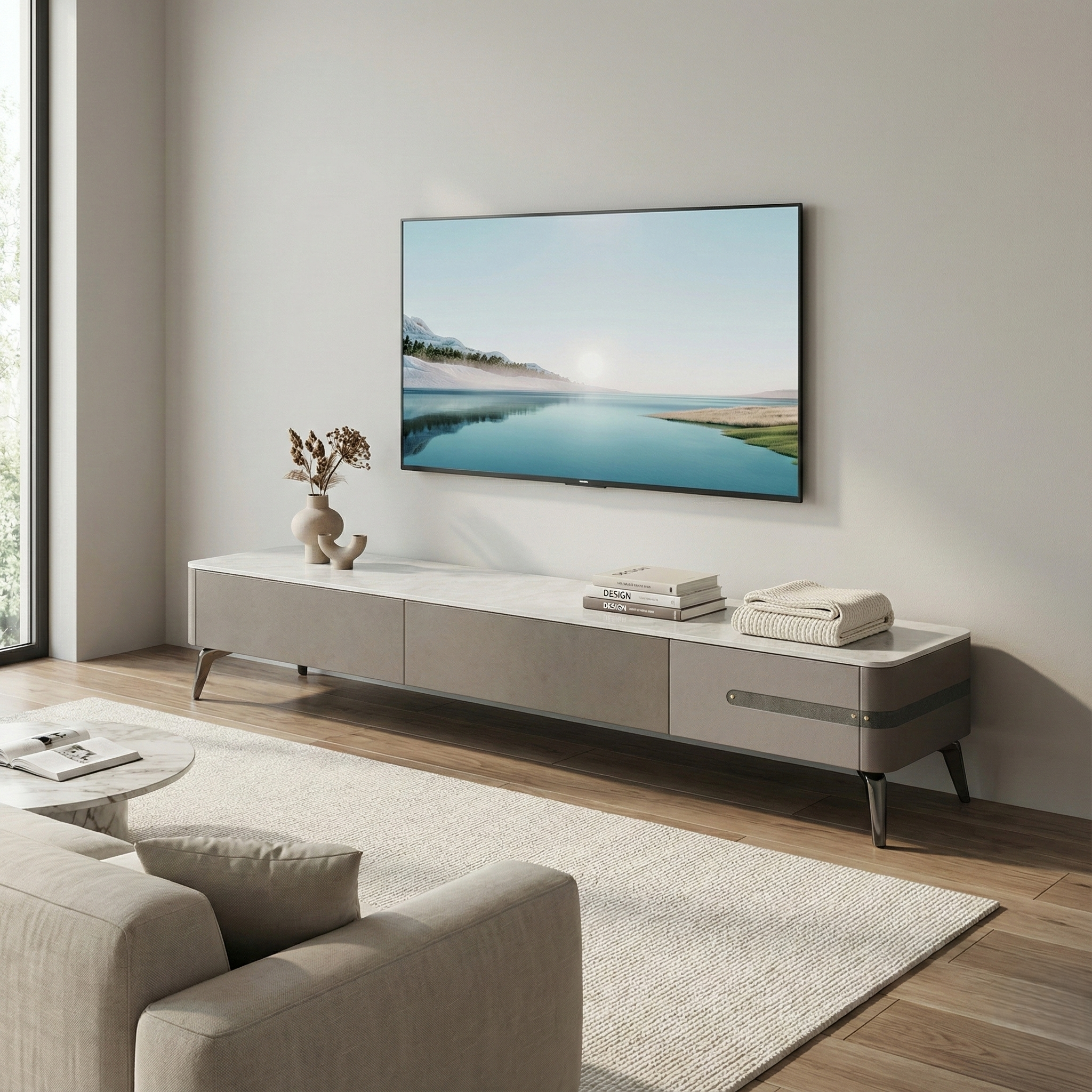 Atticas Matte Luxe TV Console