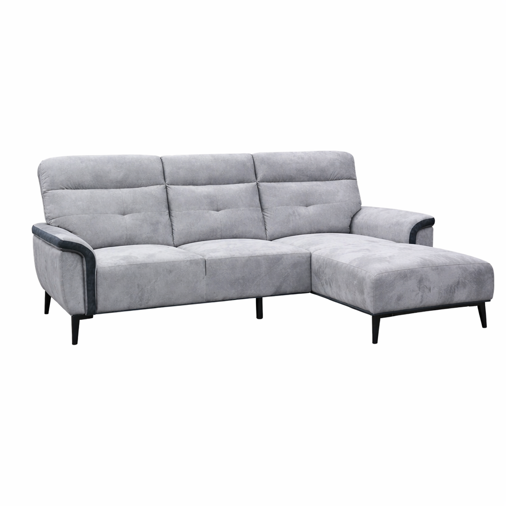 Harbor Curve Fabric L-Shape Sofa