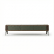 Cas Gold Accent Gloss TV Console
